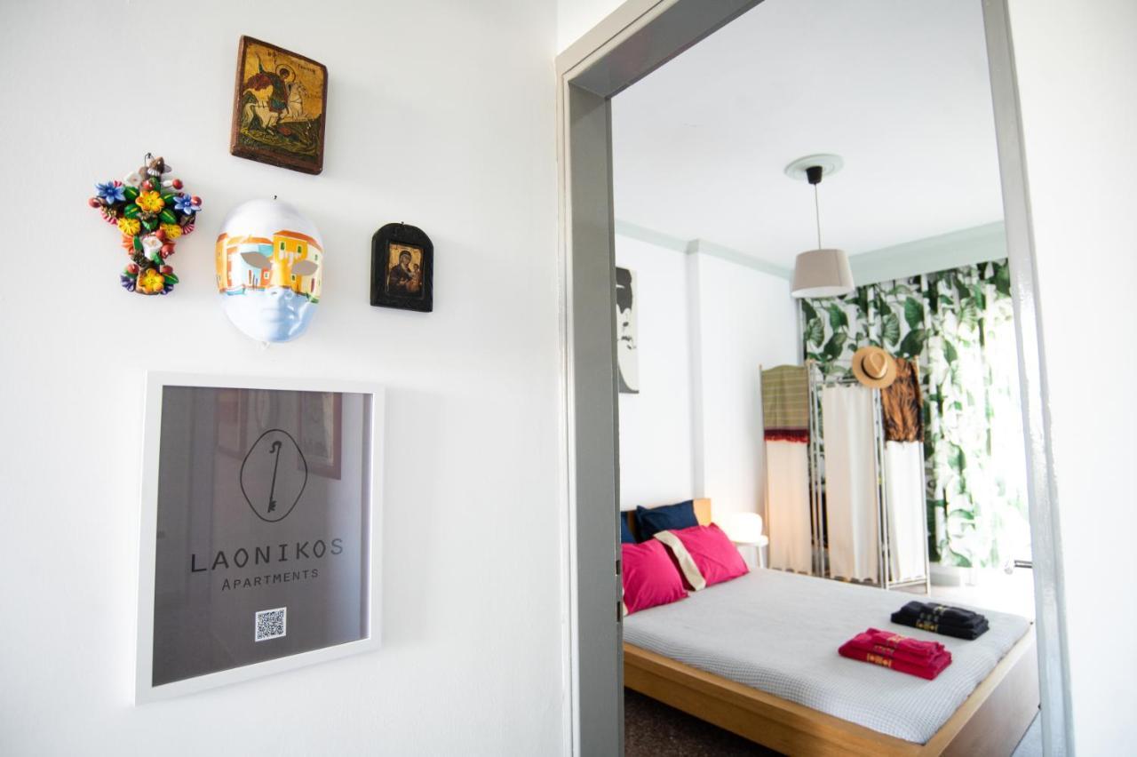 Laonikos Apartment Polychrono Villas Beach Bar ภายนอก รูปภาพ